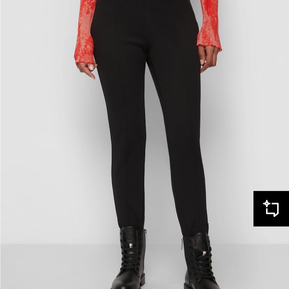 Boss TENETA - Leggings - Trousers black